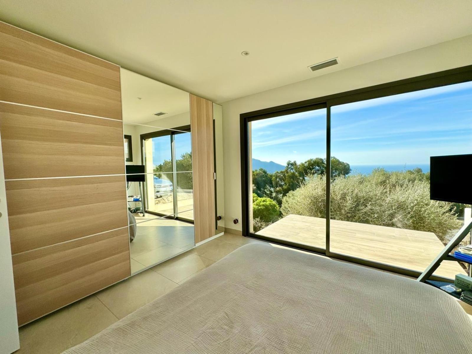 Super Villa Moderne Corbara Vue Mer Bagian luar foto
